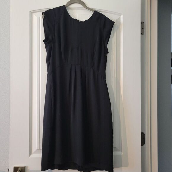Fossil Womens little black dress size 12 evening cocktail shift sleeveless - Picture 1 of 12